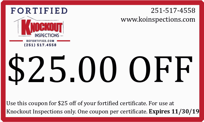 $25 off your fortified certificate