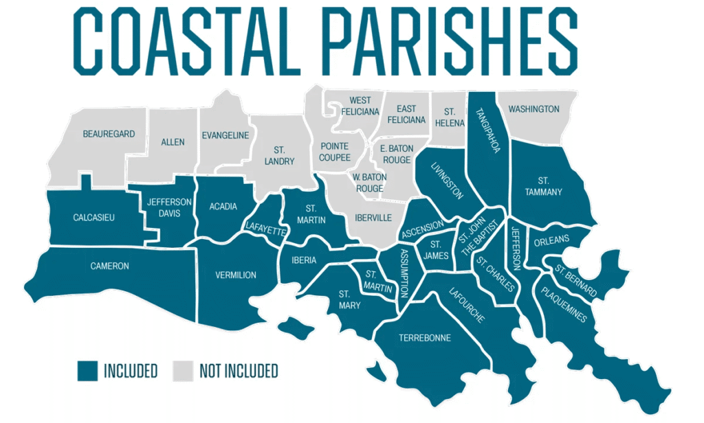 eligible parishes in louisiana fortify homes program