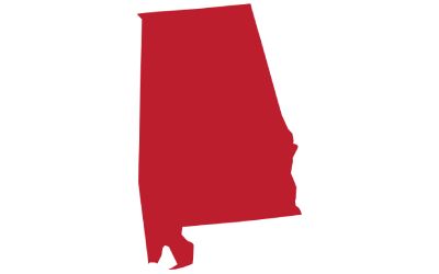 Alabama service area map