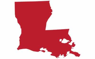 Louisiana service area map