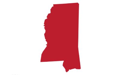 Mississippi service area map